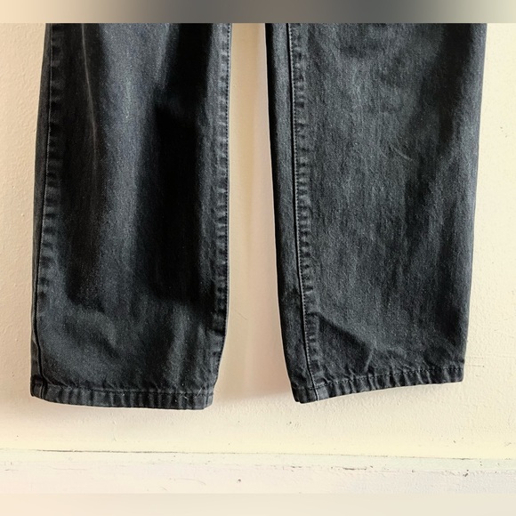 Madewell Overalls in Lunar Wash Skinny Black Denim Sz Small Good Used Condition - Picture 9 of 12